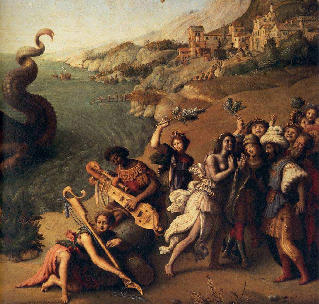 Piero di Cosimo Perseus Frees Andromeda